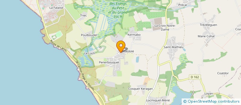 localisation de l'entreprise SCI THOMAS  GUIDEL