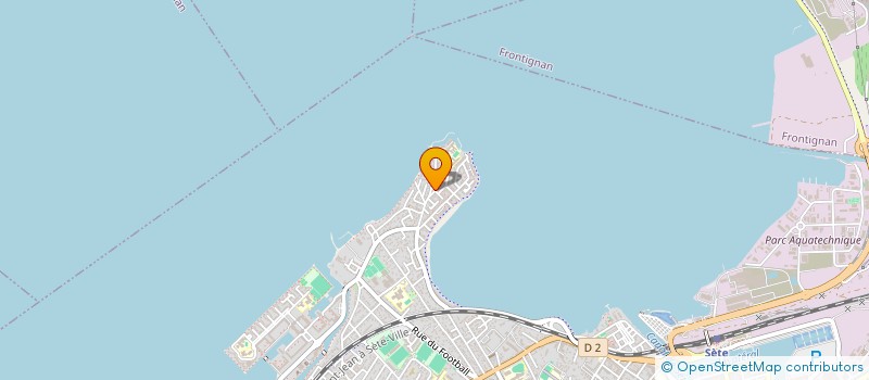 localisation de l'entreprise SCI THOMAS  SETE