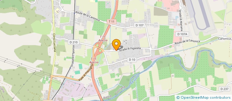 localisation de l'entreprise SCI THOMAS à LUCCIANA
