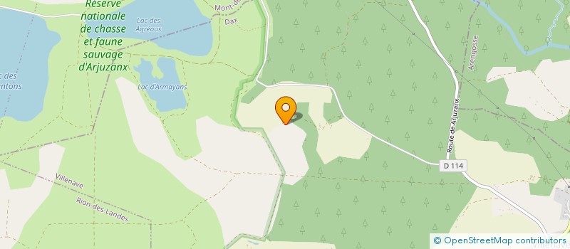 localisation de l'entreprise SCI THOMAS ET THOMAS  VILLENAVE