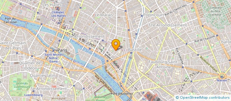 localisation de l'entreprise SCI THOMAS GENTILLY  PARIS