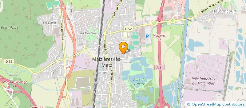 localisation de l'entreprise SCI THOMAS IMMOBILIER  MAIZIERES-LES-METZ