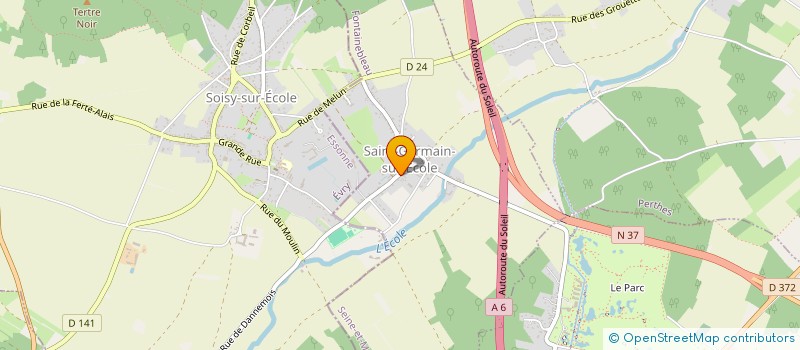 localisation de l'entreprise SCI THOMAS INVESTISSEMENTS  SAINT-GERMAIN-SUR-ECOLE