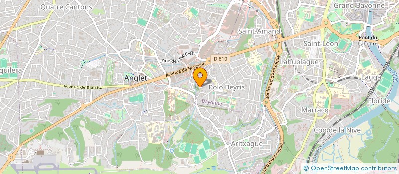 localisation de l'entreprise SCI THOMAS  JULIE à BAYONNE