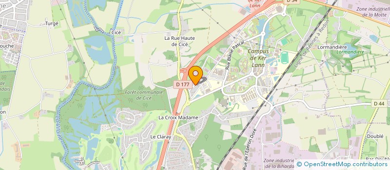 localisation de l'entreprise SCI THOMAS LORE  BRUZ