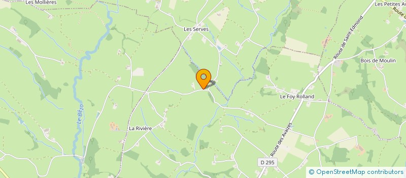 localisation de l'entreprise SCI THOMAS PACAUD  SAINT-EDMOND