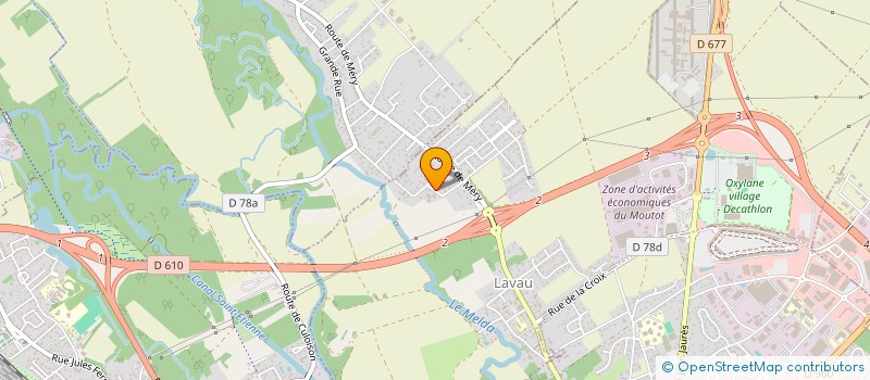 localisation de l'entreprise SCI THOMAS SHEPERD  LAVAU