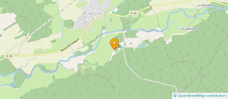 localisation de l'entreprise SCI THOMAS SUR LA VAIVRE  BRIAUCOURT