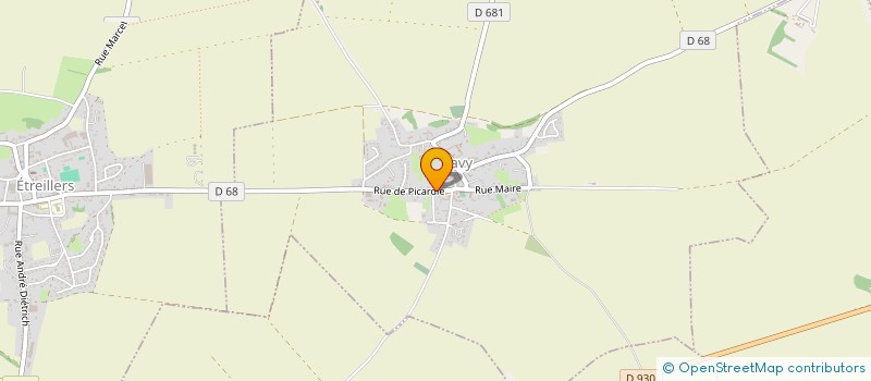 localisation de l'entreprise SCI THOMAS-VANDERBEKEN  SAVY