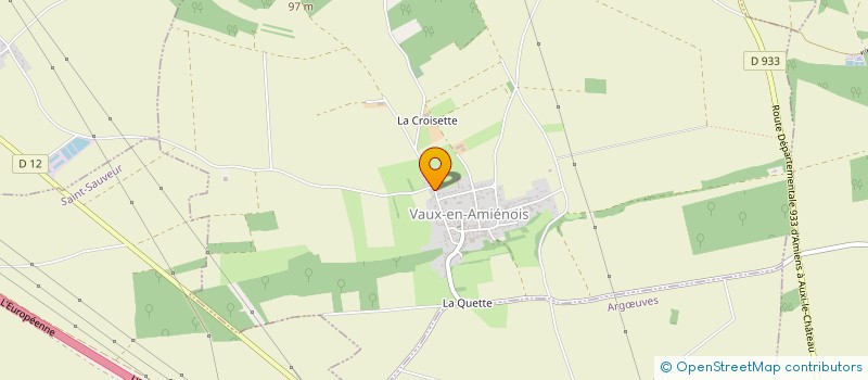 localisation de l'entreprise SCI THOMATINOS  VAUX-EN-AMIENOIS