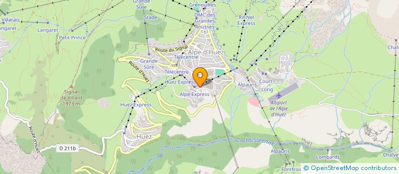 localisation de l'entreprise SCI THOMAW  HUEZ