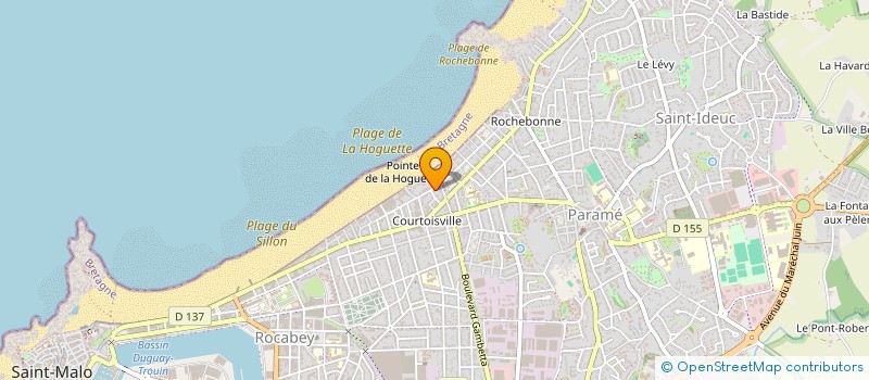 localisation de l'entreprise SCI THOMCLAIR  SAINT-MALO