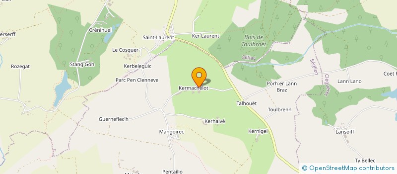 localisation de l'entreprise SCI THOMELLO  GUIDEL