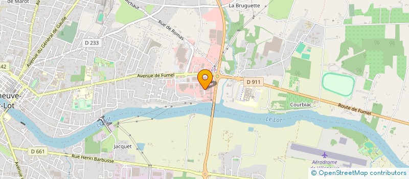 localisation de l'entreprise SCI THOMELS  VILLENEUVE-SUR-LOT