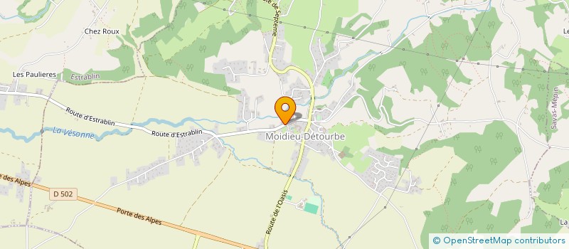 localisation de l'entreprise SCI THOMEMALY  MOIDIEU-DETOURBE