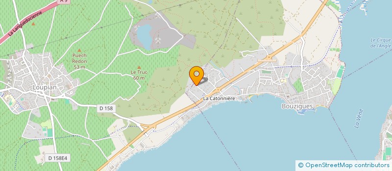 localisation de l'entreprise SCI THOMEMMA  BOUZIGUES