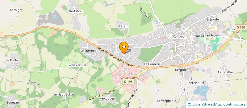 localisation de l'entreprise SCI THOMER  SARZEAU