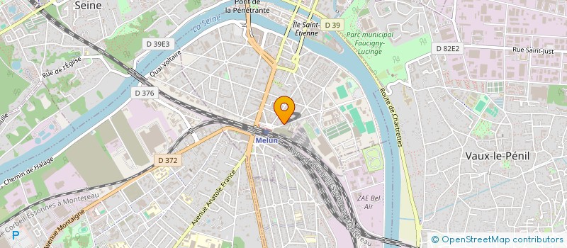 localisation de l'entreprise SCI THOMERY à MELUN