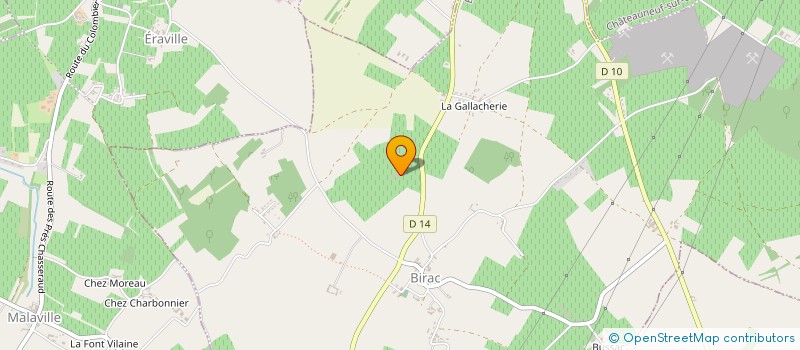 localisation de l'entreprise SCI THOMWIN à BIRAC