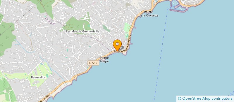 localisation de l'entreprise SCI THONIC à SAINTE-MAXIME
