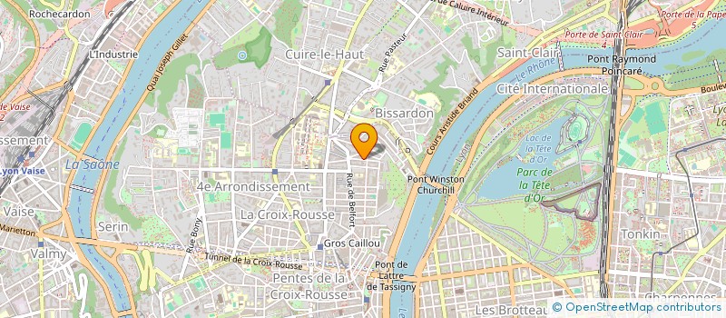 localisation de l'entreprise SCI THONON  LYON