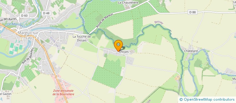 localisation de l'entreprise SCI THOPE 76  MAREUIL-SUR-LAY-DISSAIS