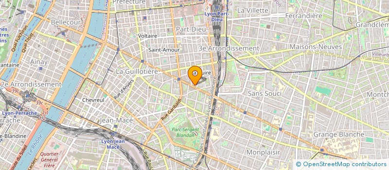 localisation de l'entreprise SCI THOPI  LYON