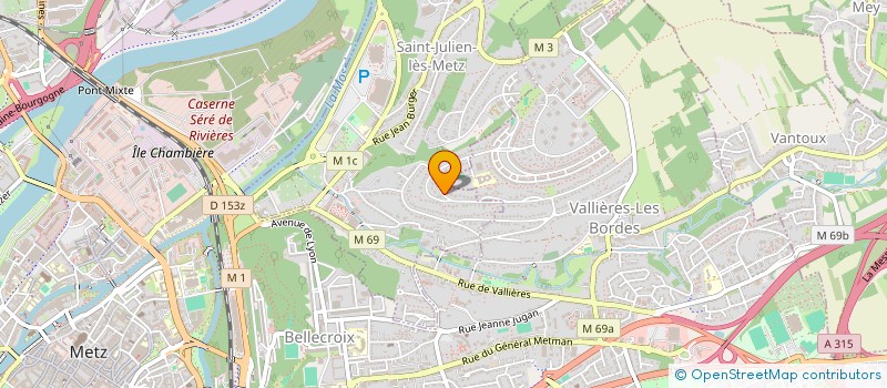 localisation de l'entreprise SCI THOPIA à SAINT-JULIEN-LES-METZ
