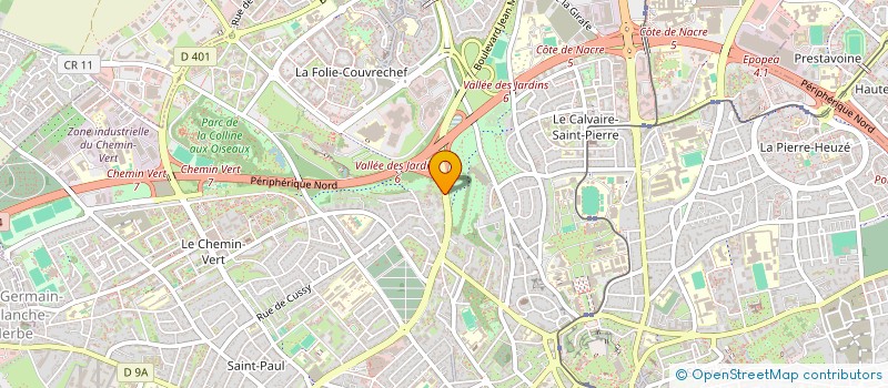 localisation de l'entreprise SCI THORADAX à VARAVILLE