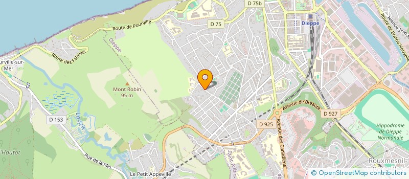 localisation de l'entreprise SCI THOREL  DIEPPE