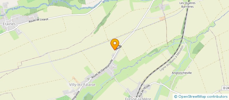 localisation de l'entreprise SCI THOREL  VILLY-LEZ-FALAISE