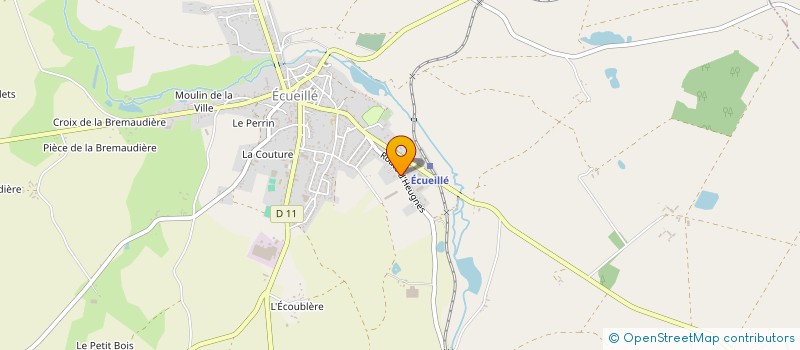 localisation de l'entreprise SCI THORI à ECUEILLE