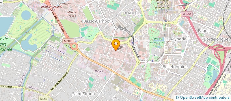 localisation de l'entreprise SCI THORIS à TOULOUSE