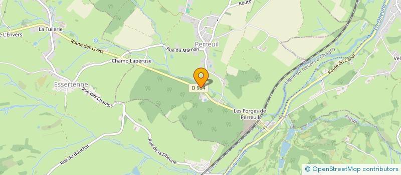 localisation de l'entreprise SCI THOT  ESSERTENNE