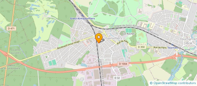 localisation de l'entreprise SCI THOT  GRETZ-ARMAINVILLIERS