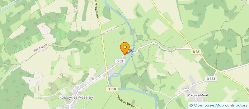 localisation de l'entreprise SCI THOUARD  DOMECY-SUR-CURE