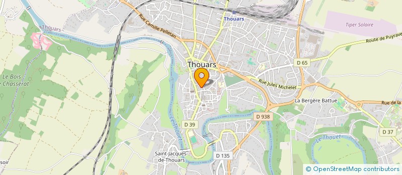 localisation de l'entreprise SCI THOUARSAISE DE LA TREMOILLE  THOUARS