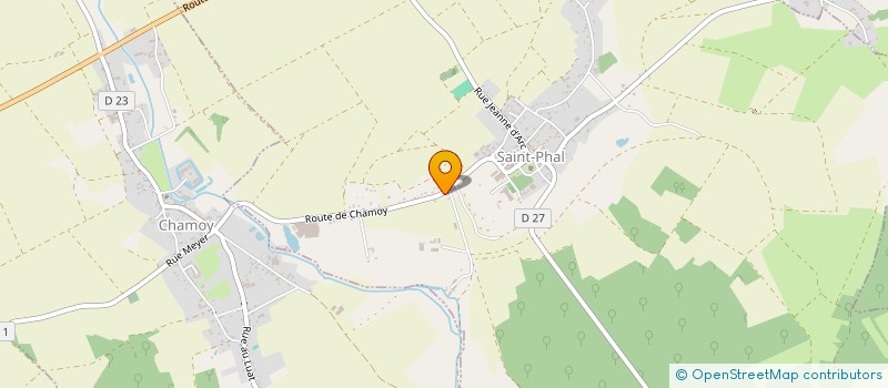 localisation de l'entreprise SCI THOUREY  SAINT-PHAL