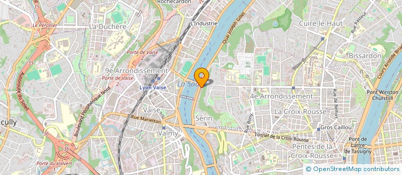 localisation de l'entreprise SCI THOUSAND SUNNY  LYON