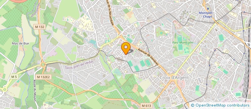 localisation de l'entreprise SCI THOVES à MONTPELLIER