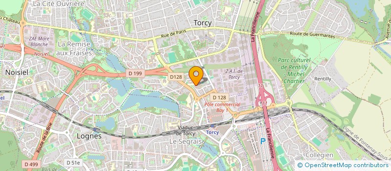 localisation de l'entreprise SCI THTSHAIMO  TORCY