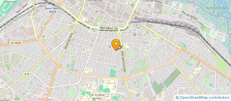 localisation de l'entreprise SCI THUILLIER à AMIENS
