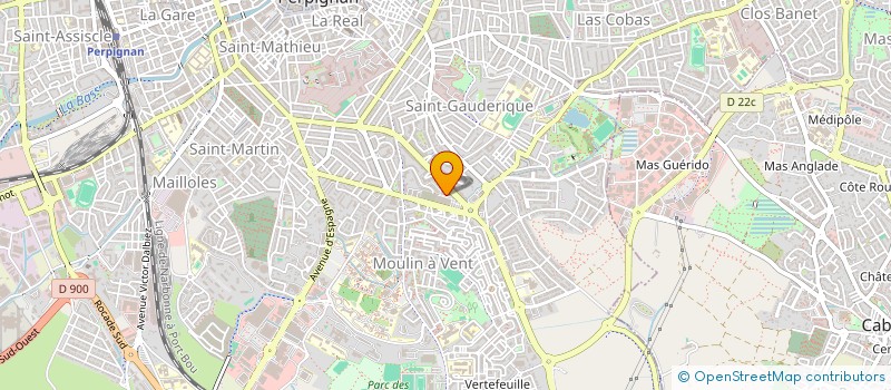 localisation de l'entreprise SCI THUIRINOIS  THUIR