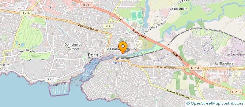 localisation de l'entreprise SCI THULIP  PORNIC