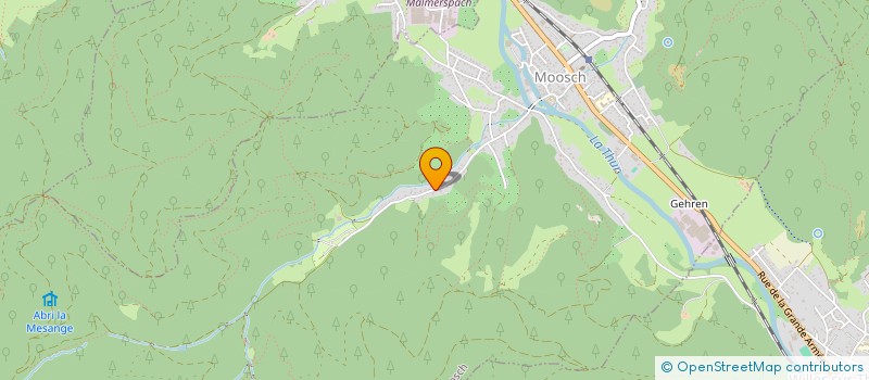 localisation de l'entreprise SCI THUR BOX  MOOSCH