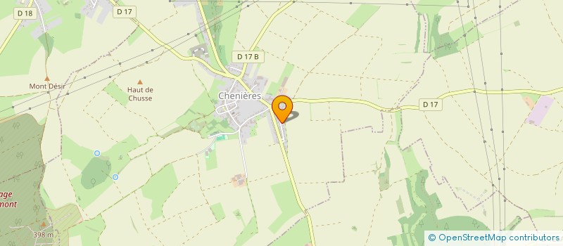 localisation de l'entreprise SCI THYCEA  CHENIERES