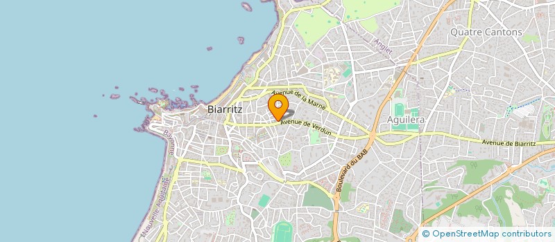 localisation de l'entreprise SCI THYEMMA à BIARRITZ