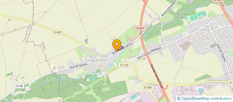 localisation de l'entreprise SCI THYRION DUPUIS à ESQUERCHIN