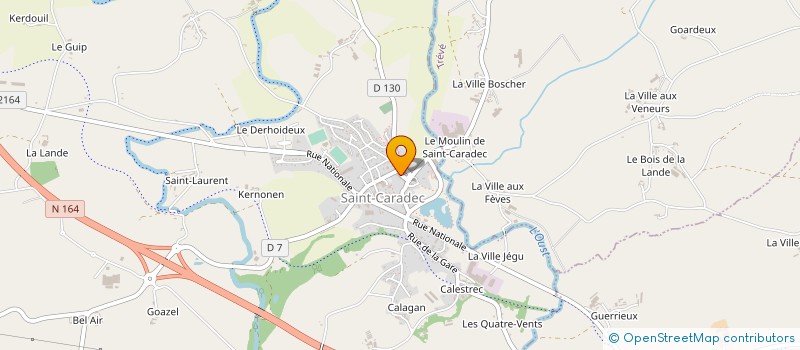 localisation de l'entreprise SCI TI AN TABLEZER à SAINT-CARADEC