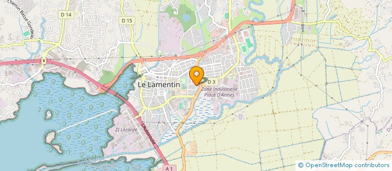 localisation de l'entreprise SCI TI BAUME à LE LAMENTIN